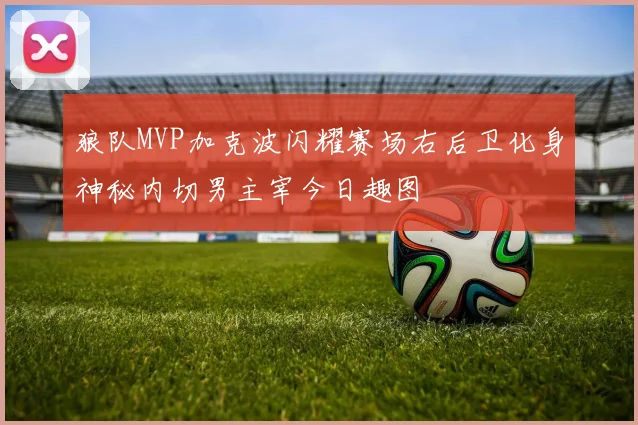狼队MVP加克波闪耀赛场右后卫化身神秘内切男主宰今日趣图